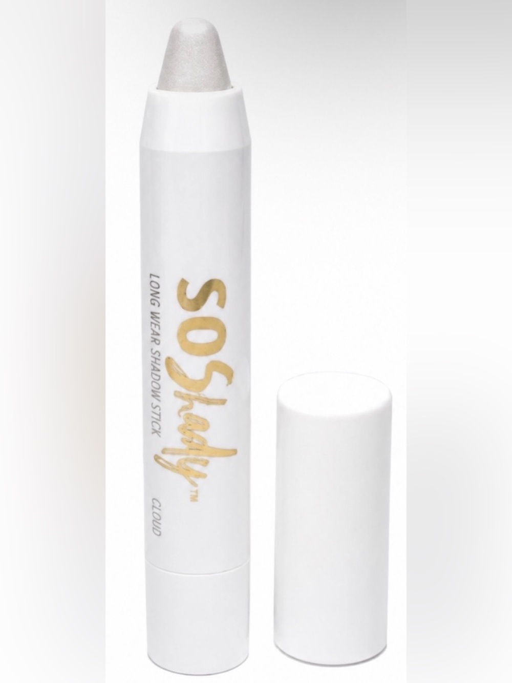 Belle Beauty So Shady Long Wear Shadow Stick in Cloud - White Full Size NEW